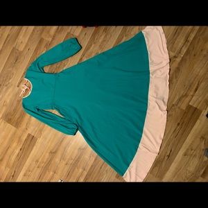 Omijo Size 12y teal dress play